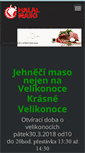 Mobile Screenshot of halal-maso.cz